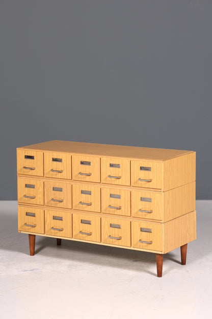 Wunderschöne Mid Century Kommode Vintage Bauhaus Apotheker Schrank Retro Schubladenkommode