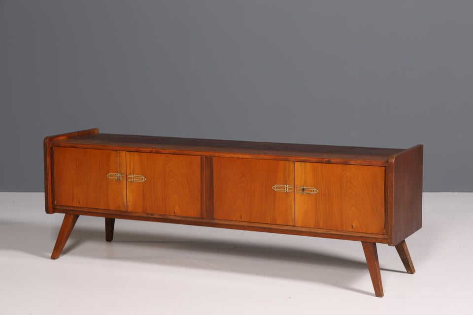 Mid Century Sideboard Vintage TV Kommode 60s Schrank Longboard