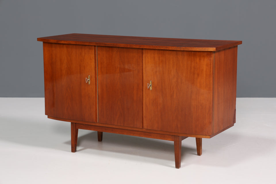 Wunderschönes Mid Century Sideboard Vintage echt Holz Kommode TV Schrank