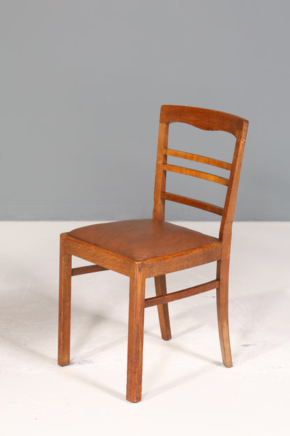 Wunderschöner Stuhl um 1940 Art Deco Stil Küchenstuhl Jugendstil Esszimmer Stuhl 2 von 2