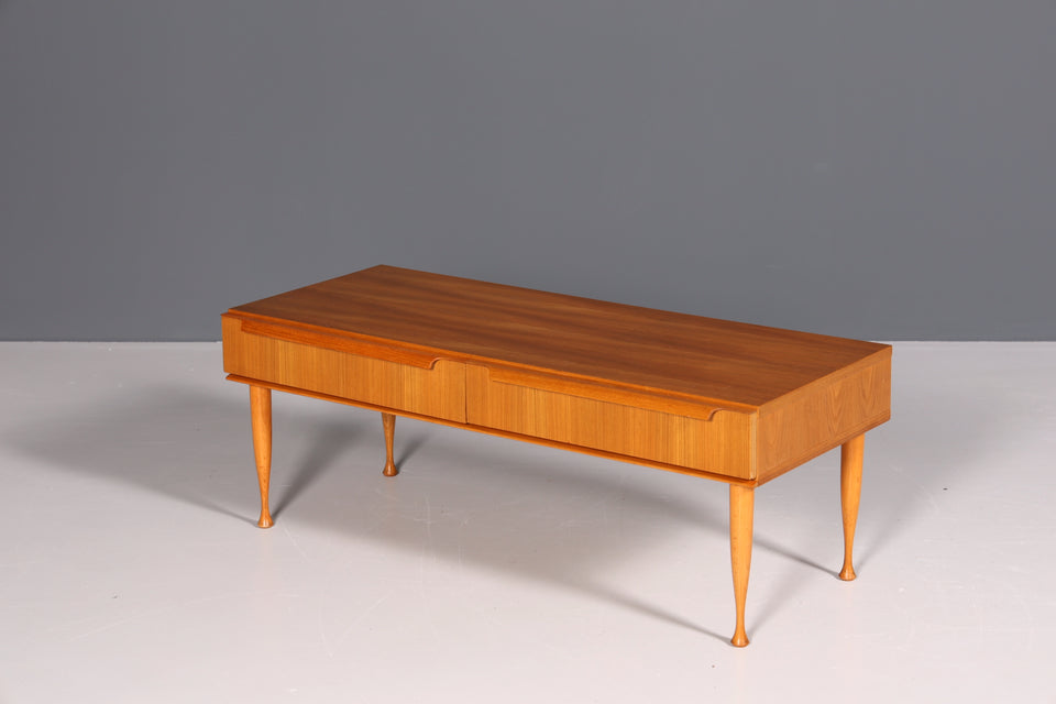 Traumhafte Mid Century Kommode Retro Danish Design 60s Flur Ablage Tisch TV Kommode