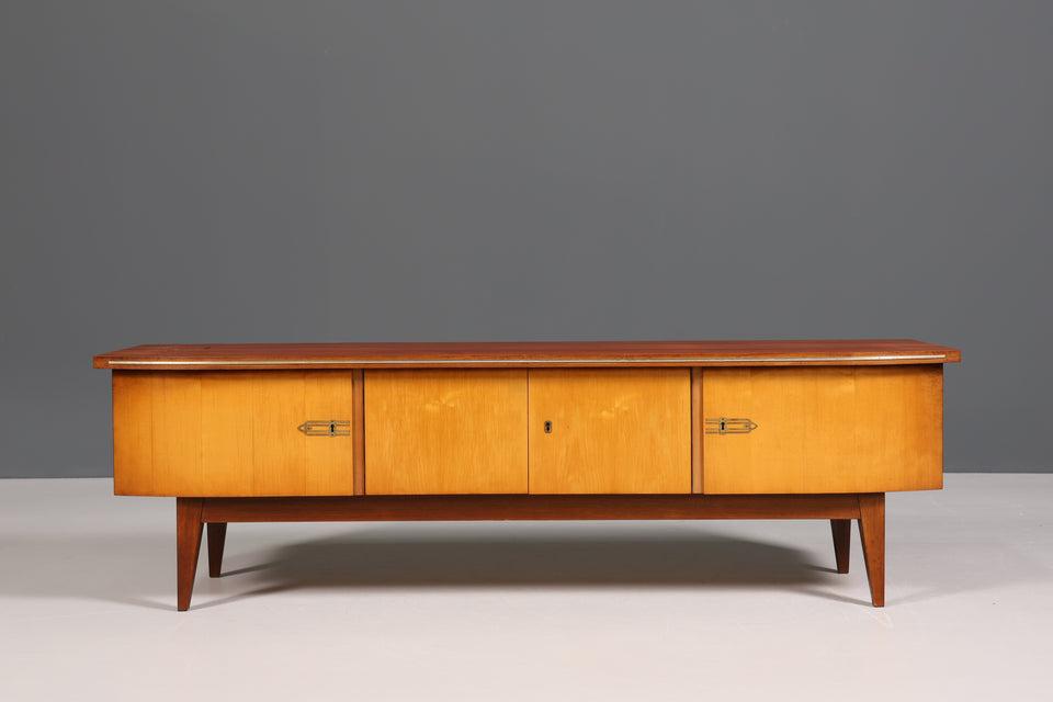 Edles Mid Century Sideboard Retro Kommode Vintage Longboard