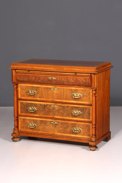 Wunderschöne Gründerzeit Kommode Jugendstil Antik Sideboard Schubladenkommode Wäschekommode Massivholz