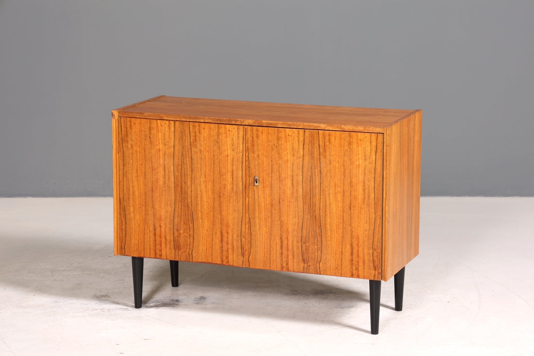E863 Finish Wunderschöne Mid Century Kommode Vintage Schrank Retro Flur Kommode 60s Regal Sideboard