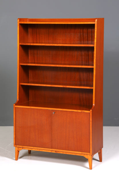 Traumhaftes Mid Century Regal echt Holz Schrank Danish Design Retro Kommode Vintage Bücherregal 60er Jahre
