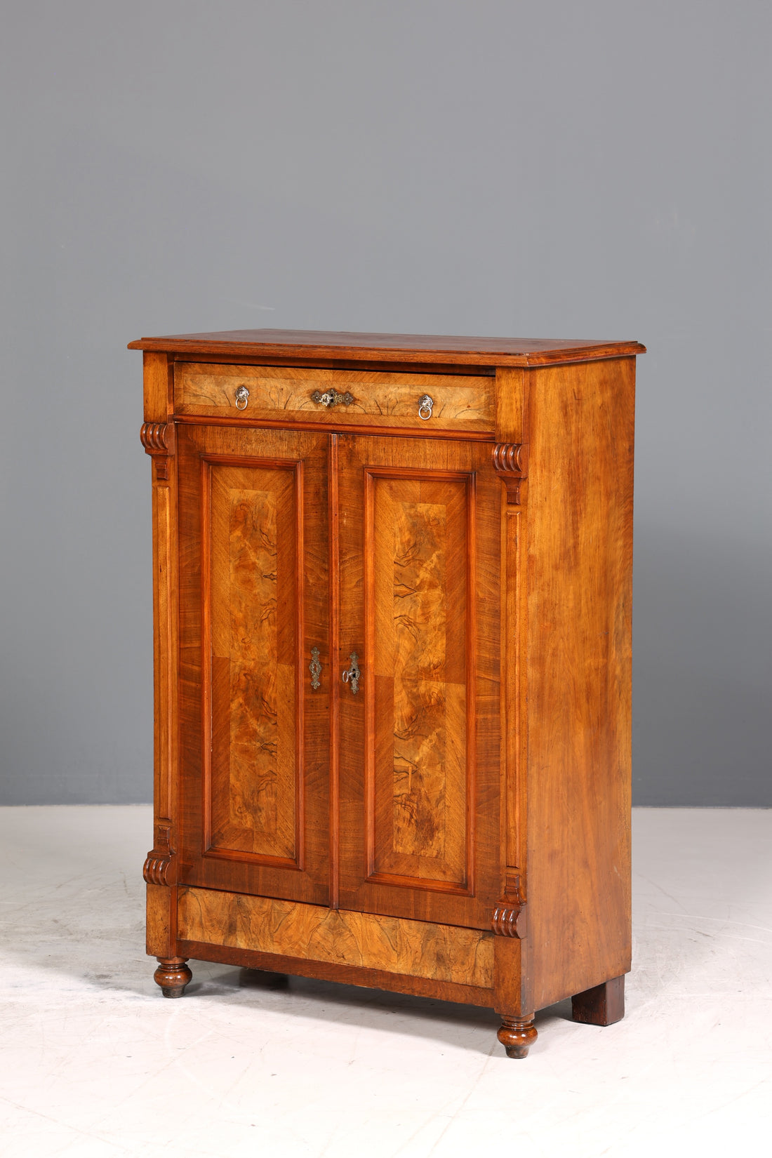 Wunderschönes Gründerzeit Vertiko Jugendstil Schrank Antik Highboard Kommode