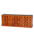 Traumhaftes XXL Maritim Sideboard Englische Schiffs Kommode Englisch Antik Schrank Military Chest