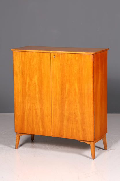 Wunderschöner Mid Century Schrank 60er Jahre Vertiko Highboard Wäscheschrank Aktenschrank Kommode Echt Holz Vintage