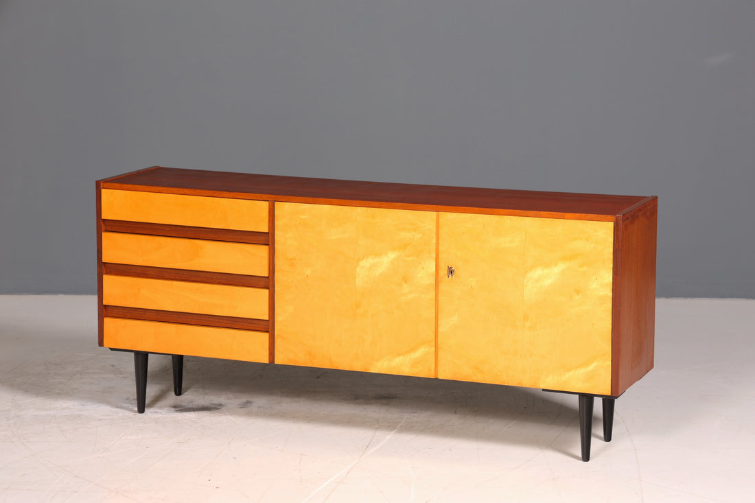 Wunderschönes Mid Century Sideboard Retro Longboard Vintage Kommode