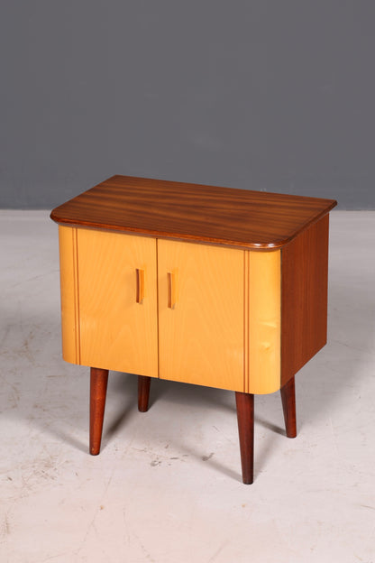 Beautiful mid-century chest of drawers, vintage bedside table, 1960s side cabinet, retro, real wood