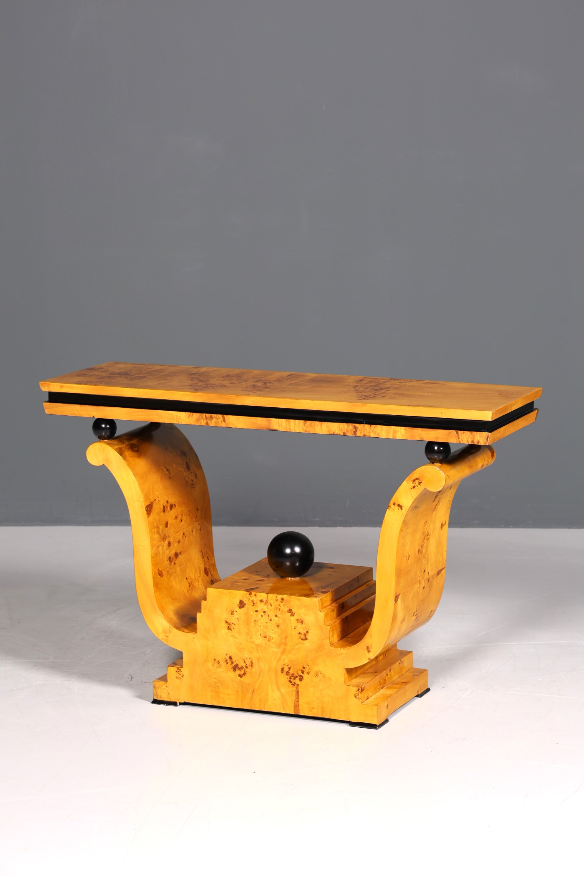 Wunderschöne Art Deco Design Wandkonsole Birke Flurablage Tisch Ablagetisch Konsole