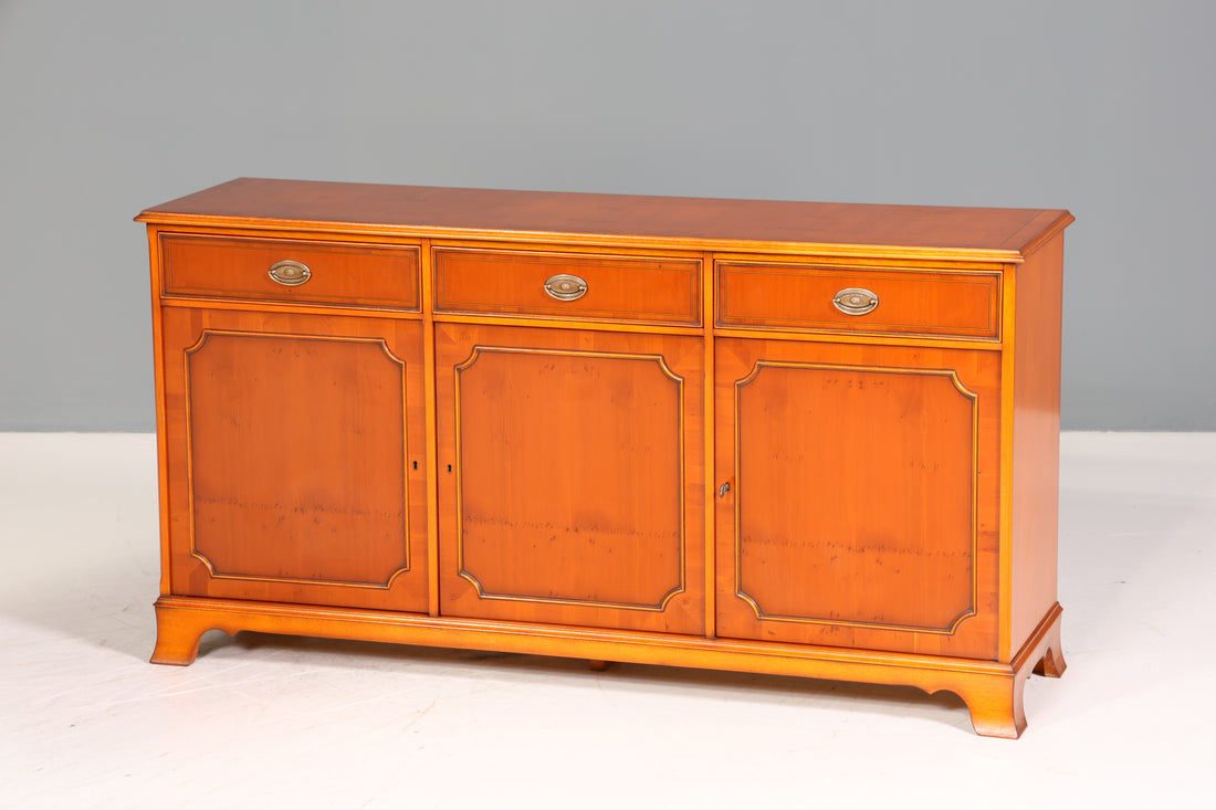 Traumhaftes Englisches Sideboard Original Heldense Buffet Antik Stil Schrank Anrichte