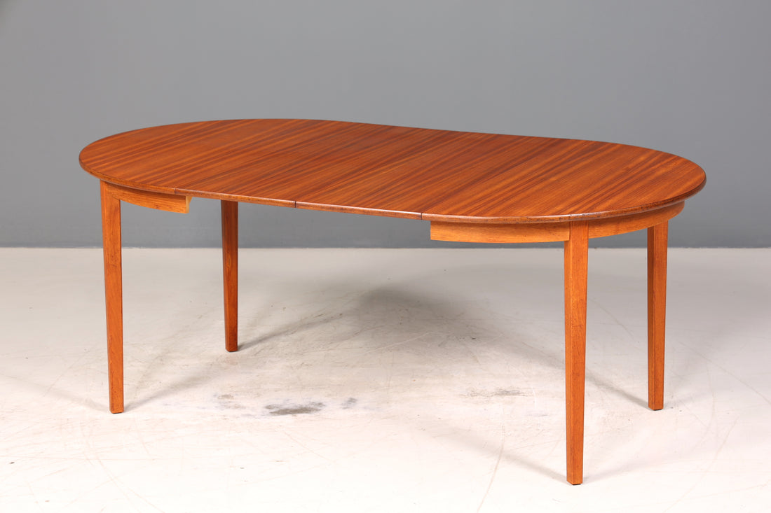Traumhafter Mid Century Esstisch ausziehbarer Danish Design echt Holz Küchentisch Esszimmer Tisch