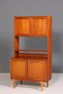 Wunderschönes Mid Century Regal Vintage Teak Holz Schrank "Made in Sweden" Bücherregal Kommode
