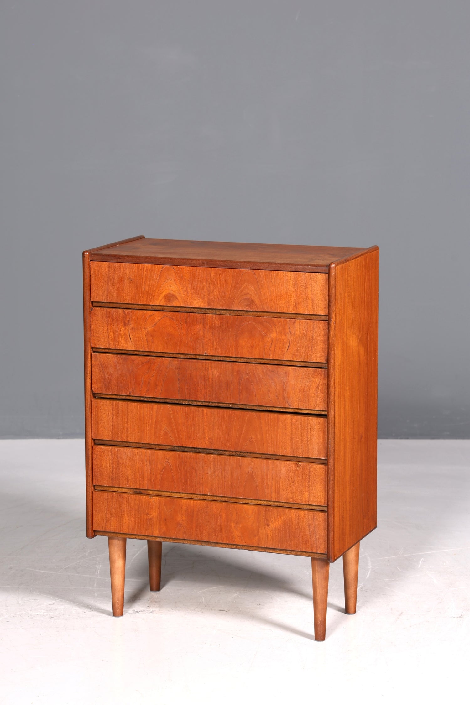 Wunderschöne Mid Century Kommode Danish Design Vintage 60s 70s Schrank Schubladenkommode