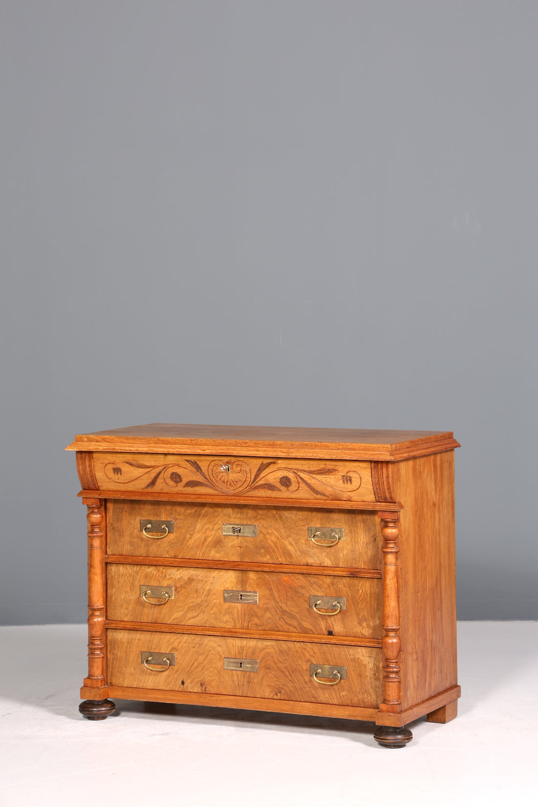 Wunderschöne Gründerzeit Kommode Jugendstil Antik Sideboard Schubladenkommode