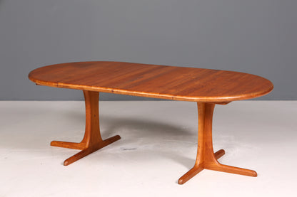 Traumhafter Mid Century Esstisch ausziehbarer Danish Design Juul Kristensen Stil Teak Holz Küchentisch Esszimmer Tisch