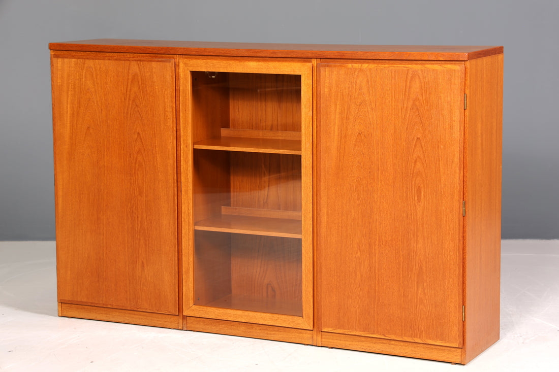 Traumhafter Mid Century Highboard Retro Vitrine 60er Jahre Schrank Regal Kommode