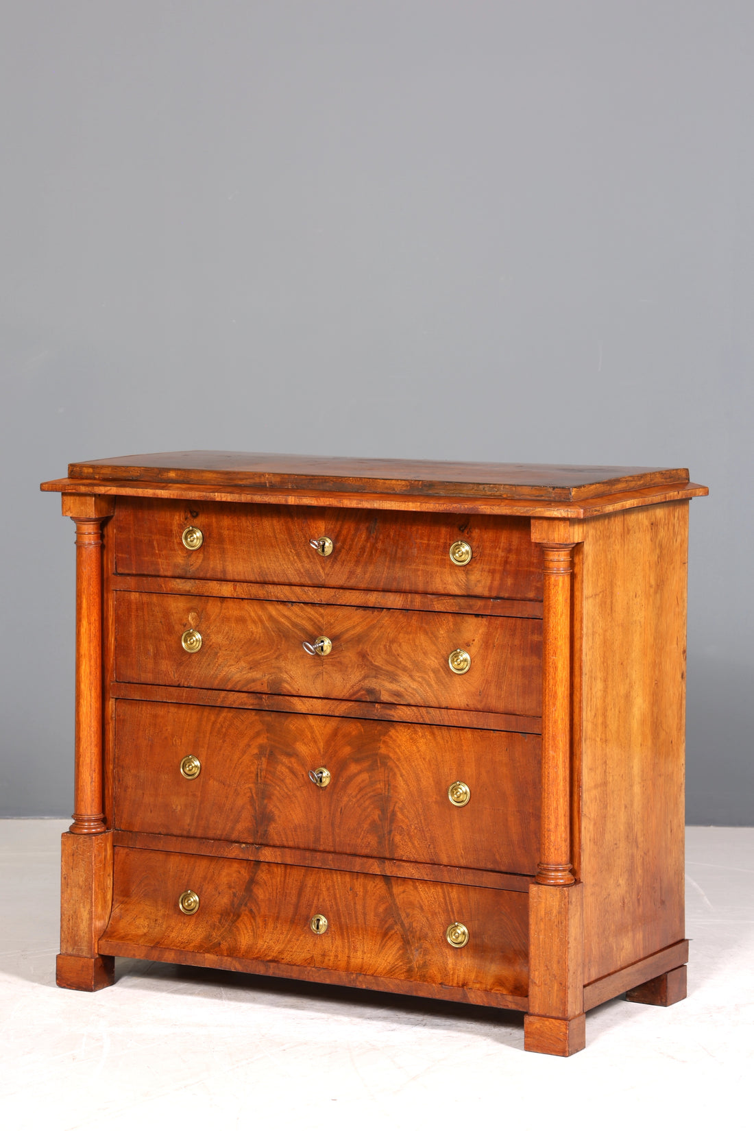 Wunderschöne Biedermeier Kommode Antik Schrank Schubladenkommode Wäschekommode