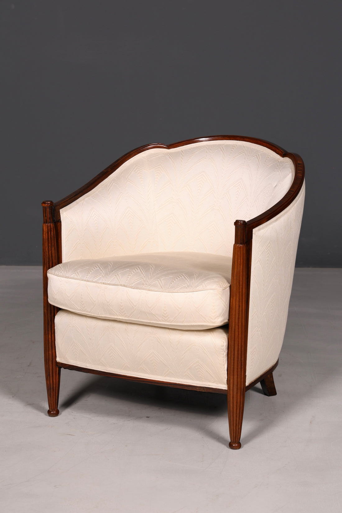 Edler Art Deco Sessel Clubsessel Loungesessel Armlehnsessel Vintage Polstersessel 2 von 2