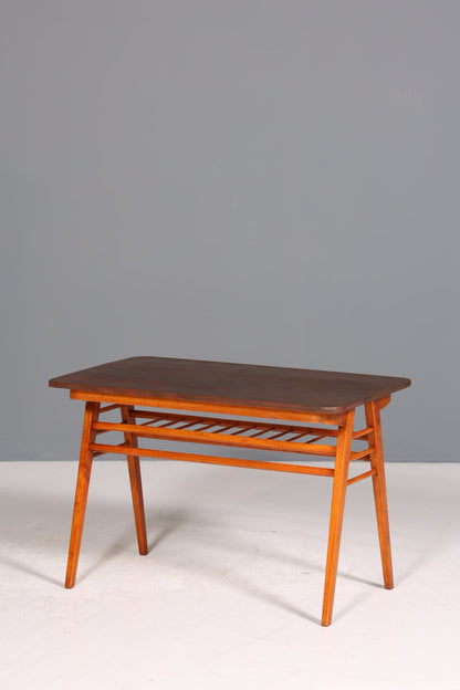 Schlichter Mid Century Tisch Retro Coffee Table Vintage Beistelltisch Ablagetisch