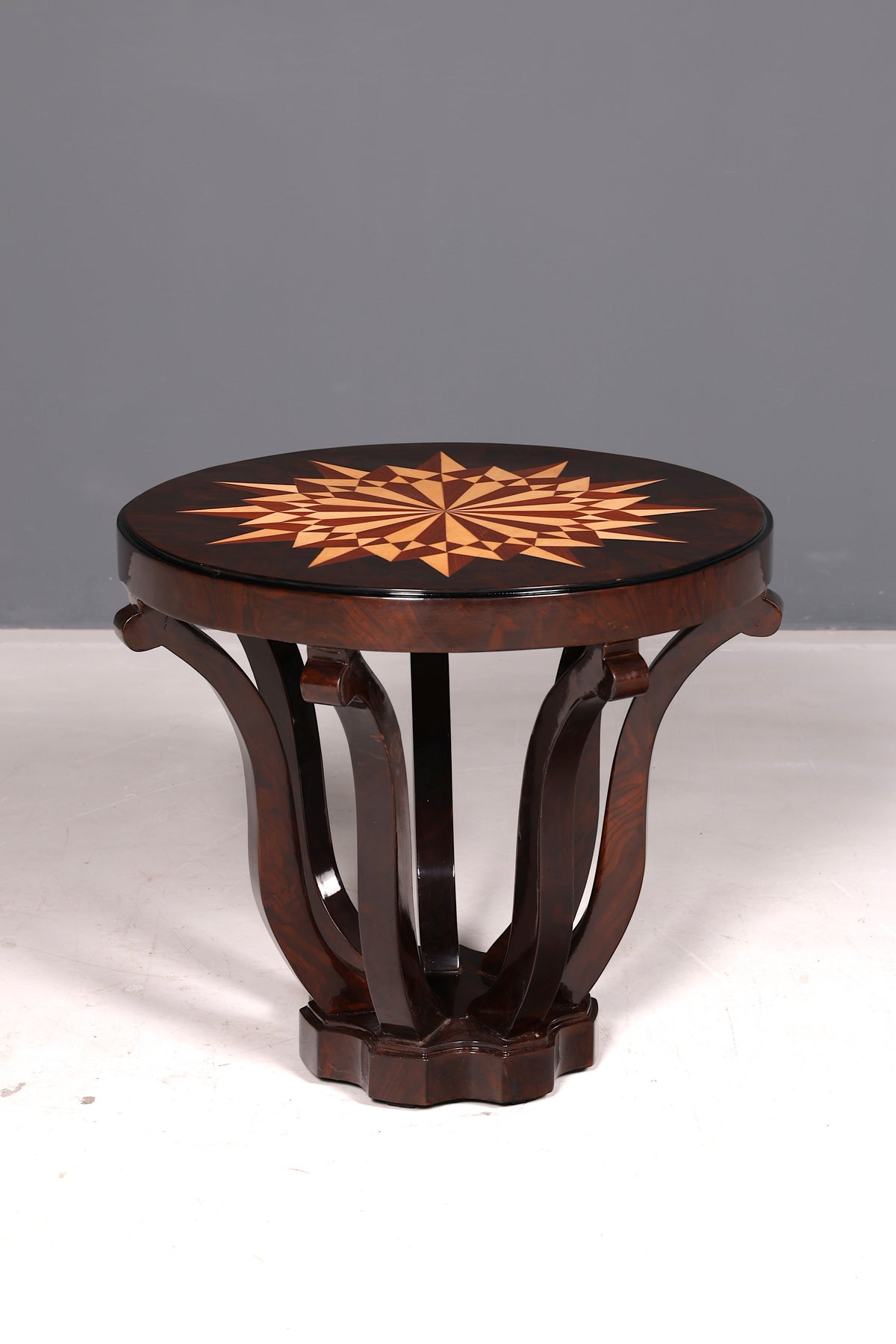 Wunderschöner Art Deco Stil Couchtisch Antik Stil Luxus Beistelltisch Wohnzimmer Ablagetisch
