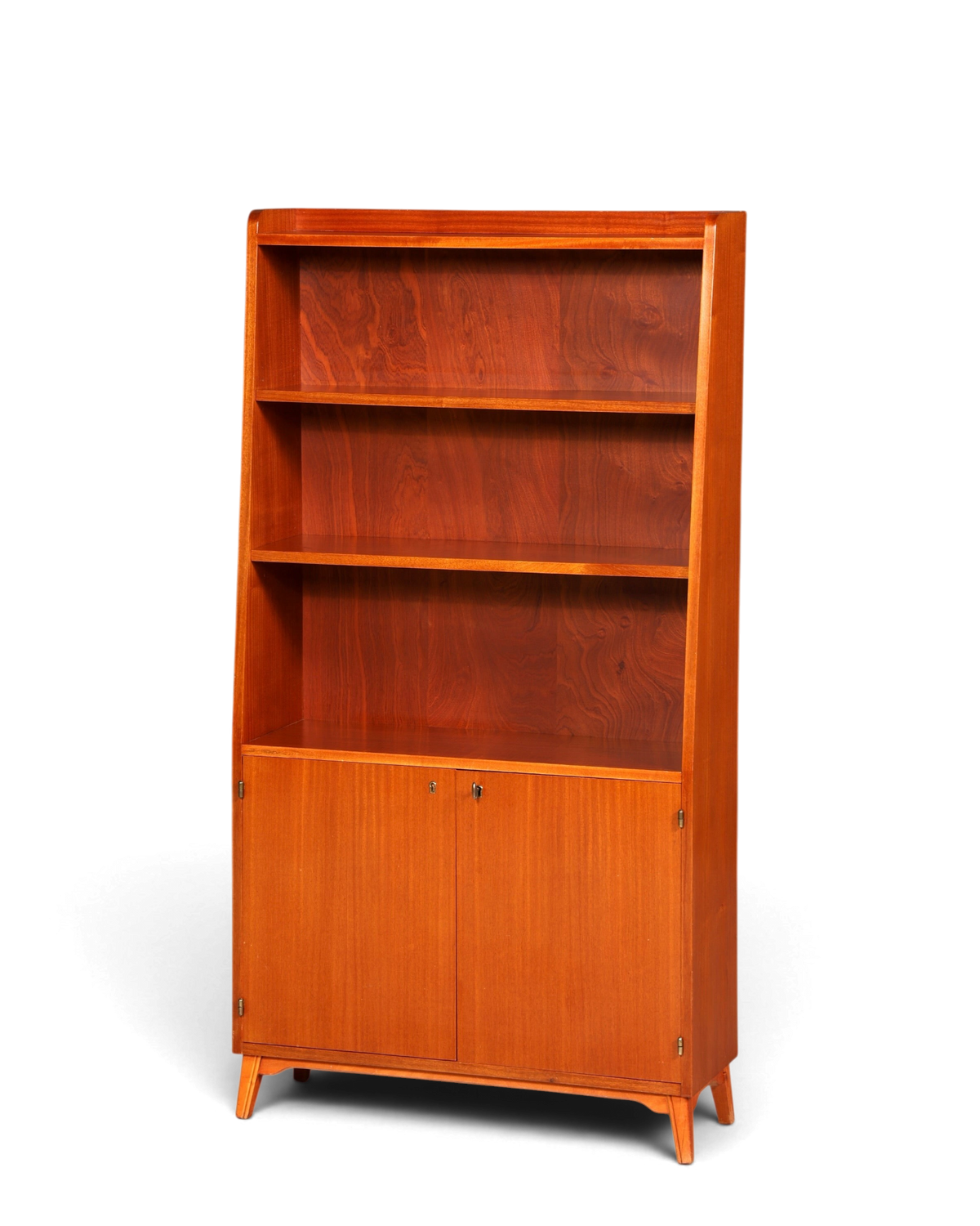 Mid Century Schrank 60s, Vintage Bücherregal Bookshelf Designer – Hauptstadt Möblerei Berlin