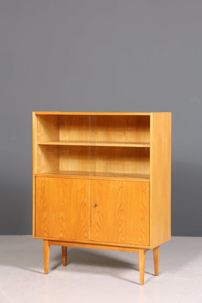 Schlichtes Original Hellerau Vitrine Mid Century Vertiko Schrank Franz Ehrlich 602 Kommode Regal