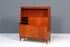 Schlichter Mid Century Schrank Sekretär Bücherregal Retro Highboard Vintage Regal 60s