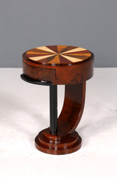 Traumhafte Art Deco Stil Kommode Beistelltisch Nachtisch Ablagetisch bunt