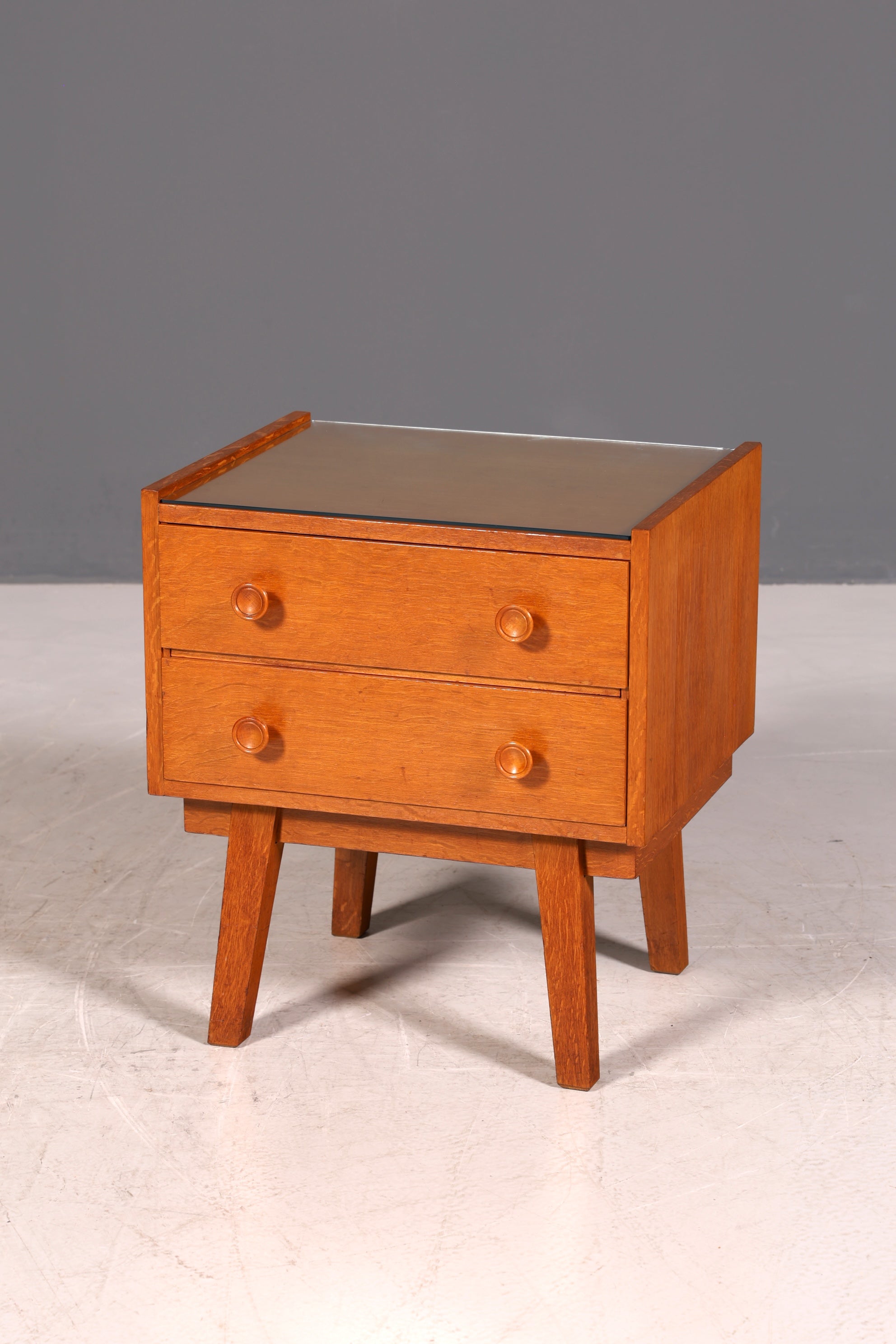 G252 Finish Wunderschöne Mid Century Kommode Vintage Nachttisch 60s Schubladenkommode (Kopie)