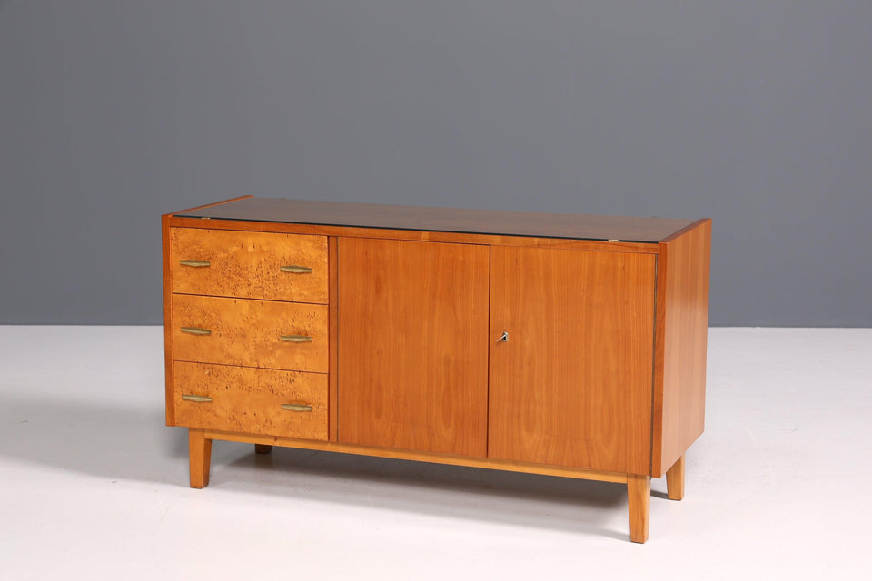 Schlichte Mid Century Sideboard Vintage Kommode TV Schrank 60s 70s