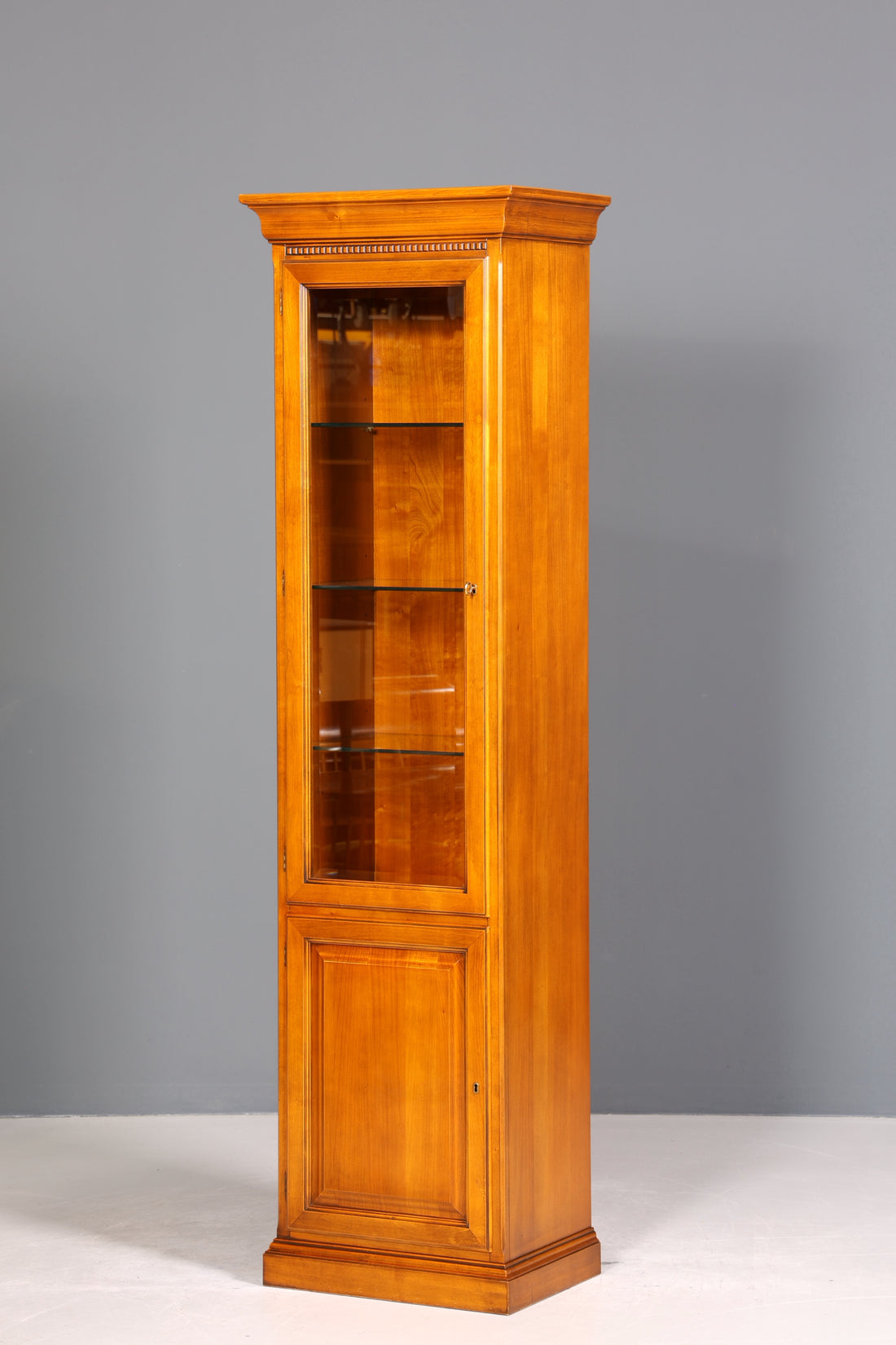 Traumhafte Original Selva Vitrine Antik Stil massiv Holz Geschirrschrank Villa Borghese Schrank 2 von 2
