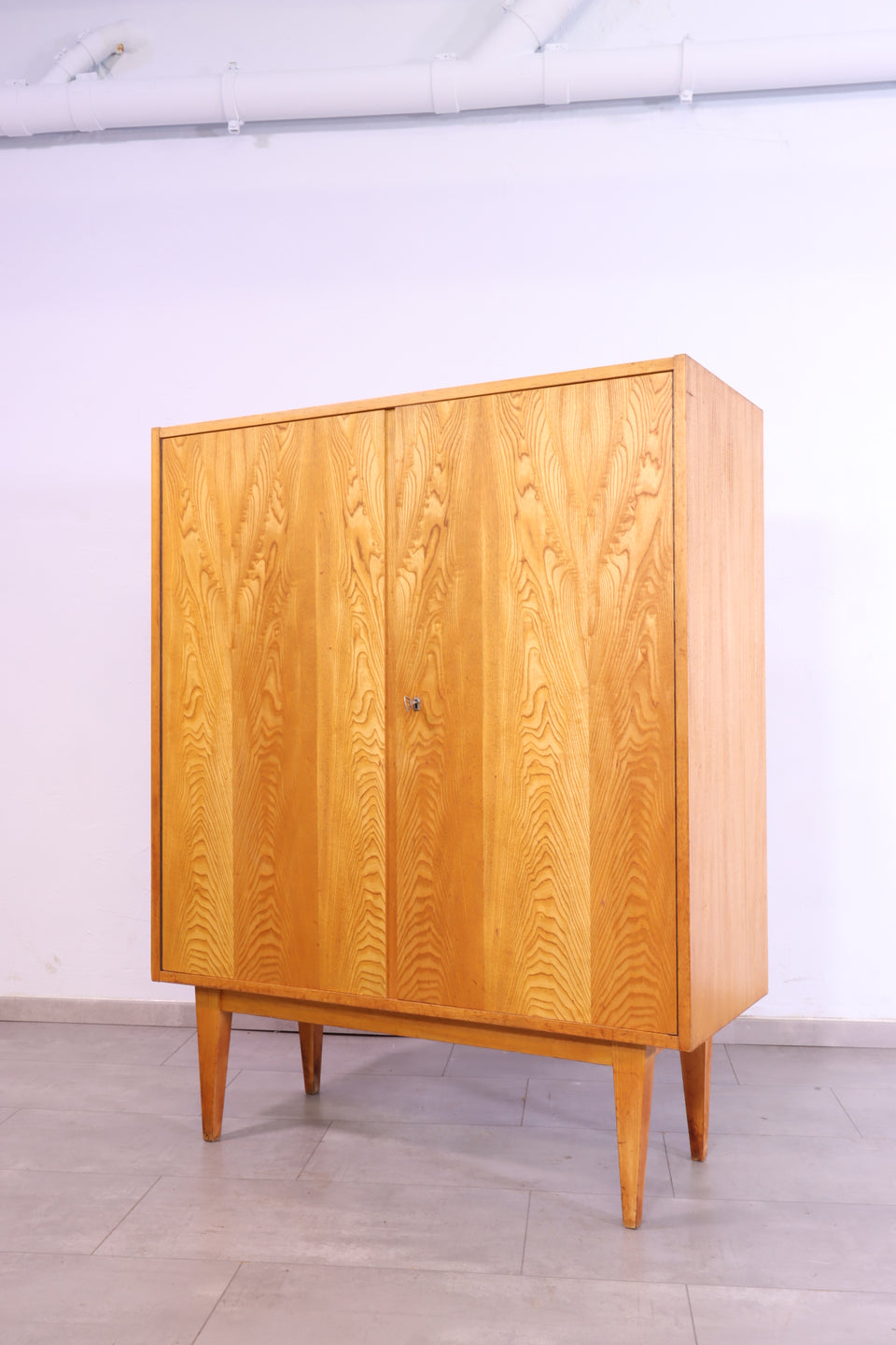 Original Hellerau Highboard Kommode Franz Ehrlich 60s Schrank 2 von 2