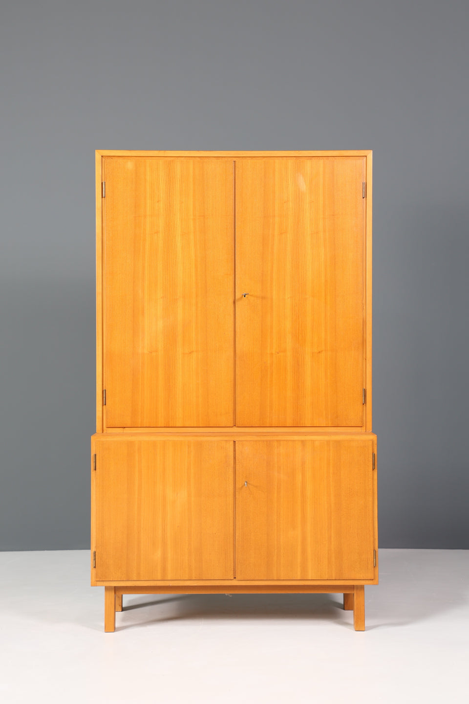 Mid Century Schrank Vintage Kommode Highboard Kleiderschrank