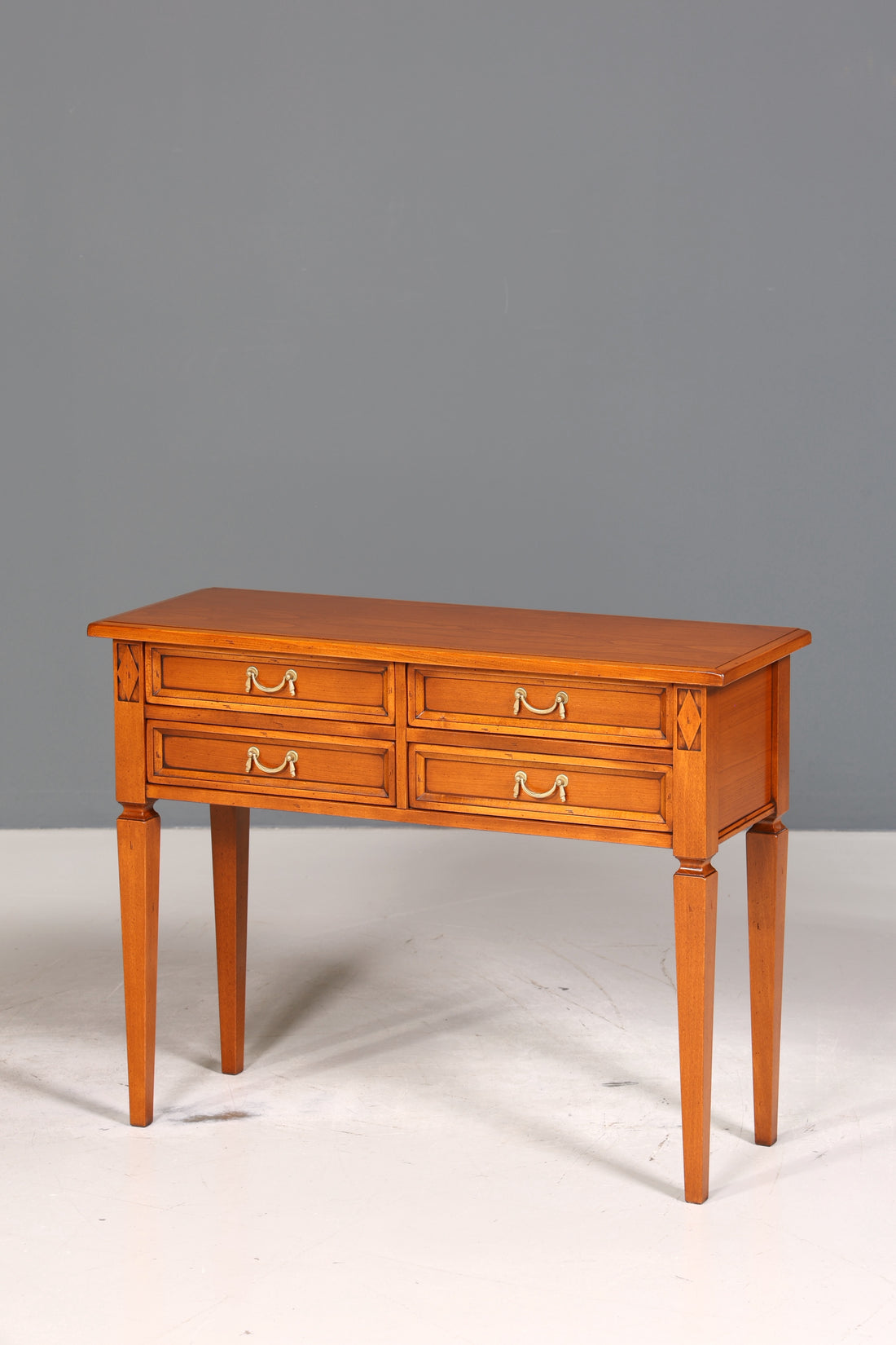 Wunderschöner Original Selva Villa Borghese Tisch massiv Holz Kommode Konsolentisch Ablagetisch Schreibtisch