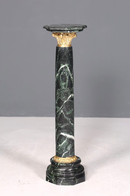 Wunderschöne Barock Stil Säule Louis XV Marmor Blumensäule Naturstein Sockel Ablage 1 von 3