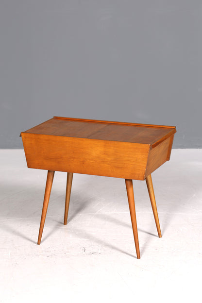 Wunderschöner Mid Century Beistelltisch Retro Nähkasten Vintage Kommode 60er Jahre Nähtisch