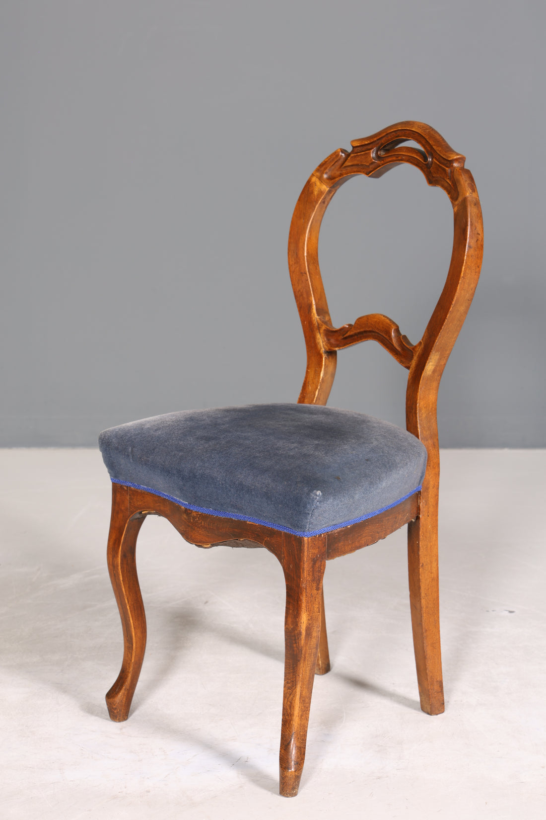 Traumhafter Louis Philippe um 1880 Biedermeier Stuhl Antik Sekretär Stuhl