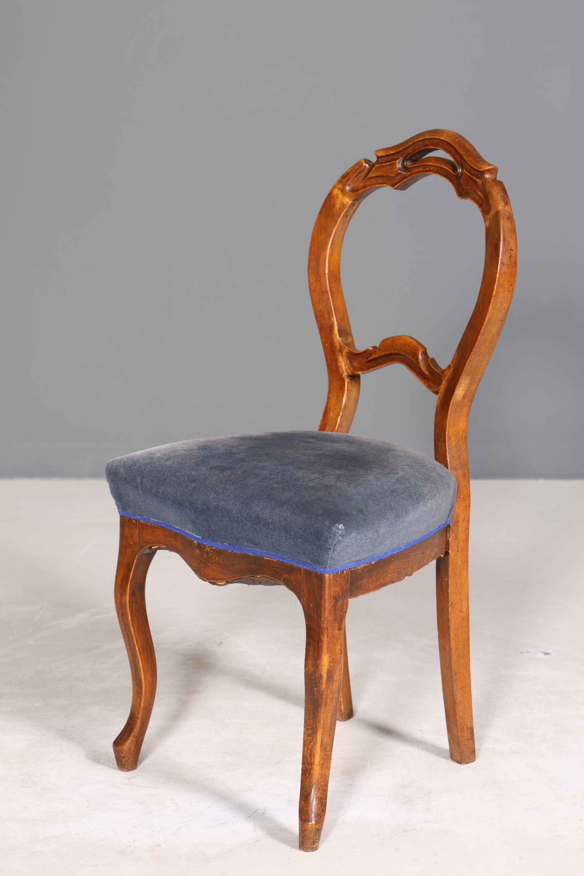Traumhafter Louis Philippe um 1880 Biedermeier Stuhl Antik Sekretär Stuhl