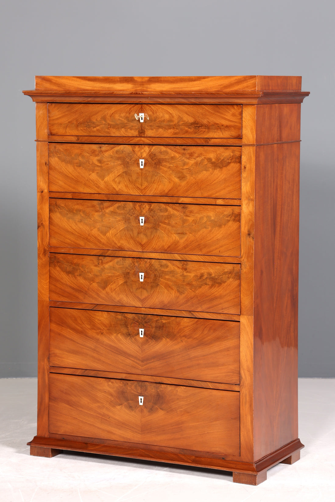 Wunderschöne Original Biedermeier Chiffoniere Kommode Vertiko Antik um 1880 Schubladenkommode