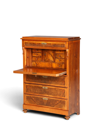 Stilvoller Gründerzeit Sekretär Vertiko Highboard Jugendstil Kommode Schrank um 1880