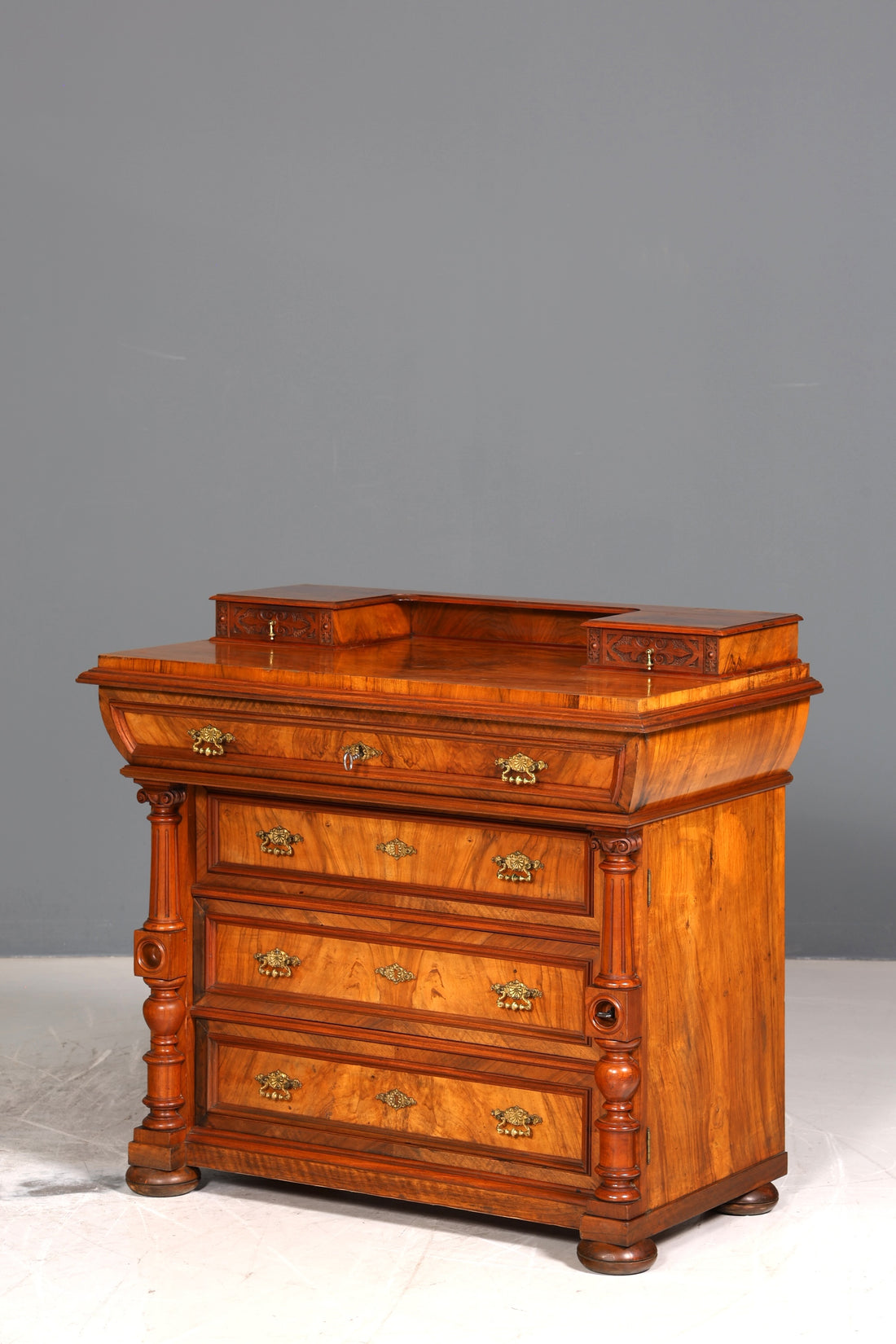 Wunderschöne Gründerzeit Kommode Jugendstil Antik Sideboard Schubladenkommode