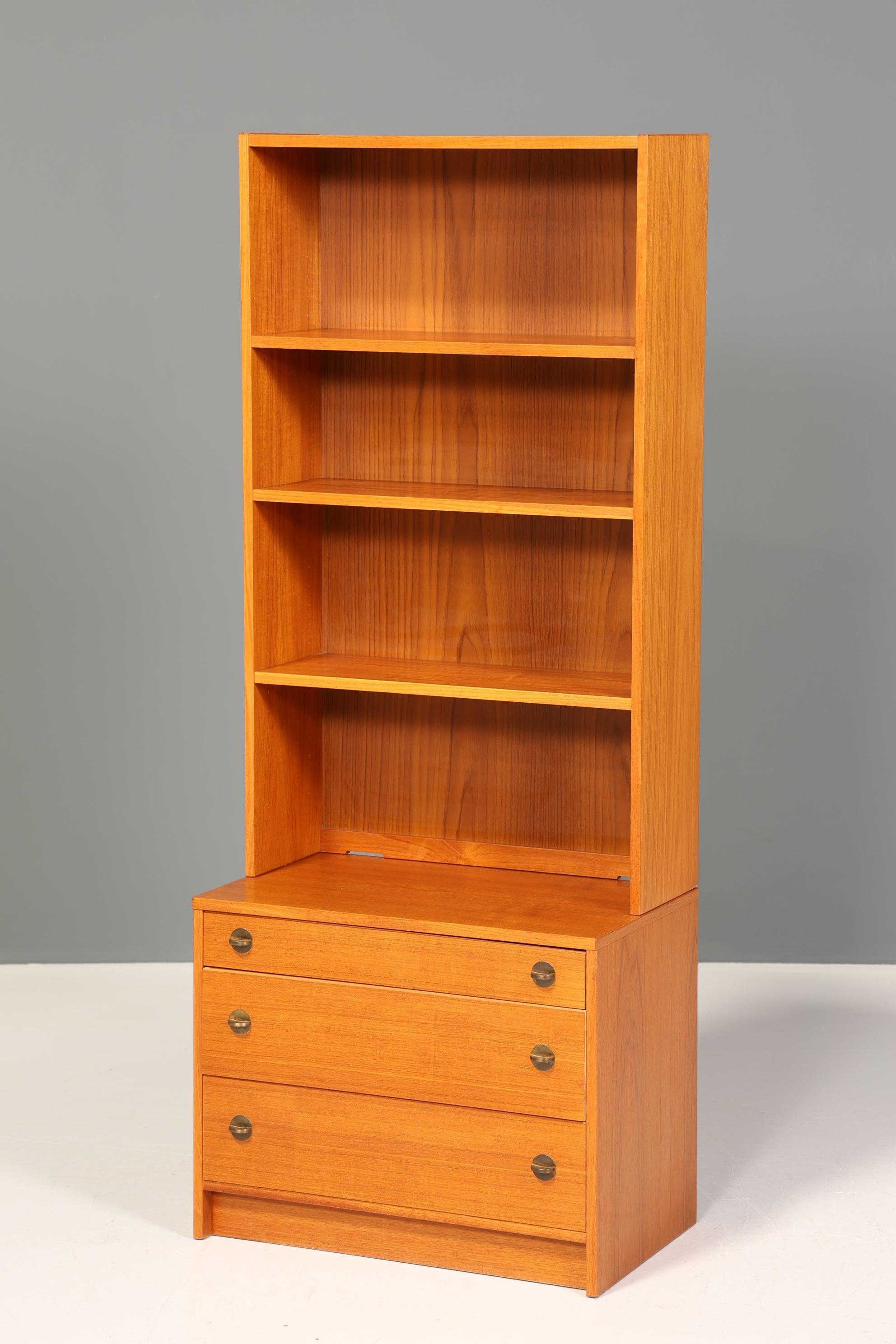 Wunderschönes Mid Century Regal Vintage Schrank Retro Vertiko Bücherregal Kommode 60er Jahre