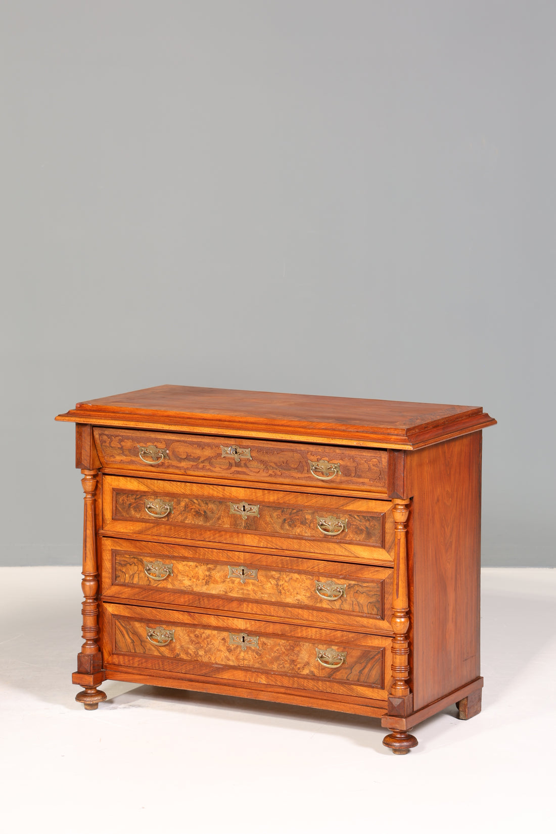 Traumhafte Gründerzeit Kommode Jugendstil Antik Sideboard Schubladenkommode