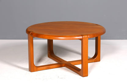 Stilvoller Mid Century Couchtisch Teak Holz Ablagetisch designed by Niels Bach für Randers Vintage Coffee Table 60s Wohnzimmertisch