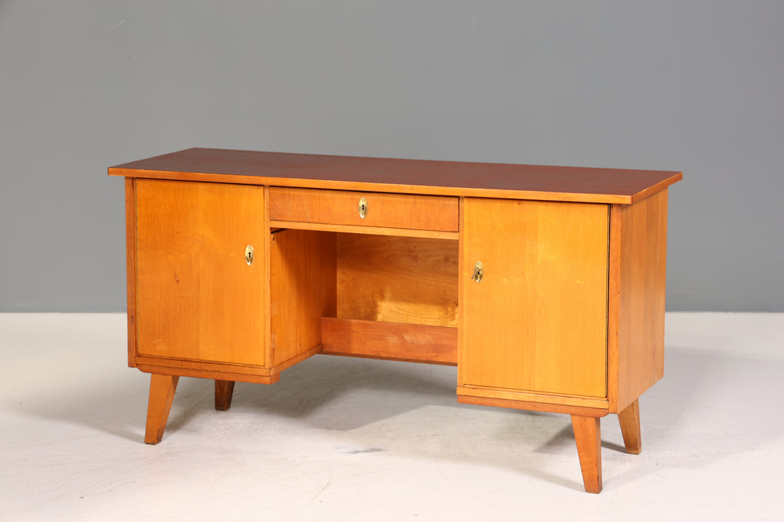 Wunderschöner Mid Century Schreibtisch Danish Design Bürotisch Vintage Office Table