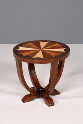 Stilvoller Art Deco Design Tisch Luxus Couchtisch Beistelltisch bunter Ablagetisch