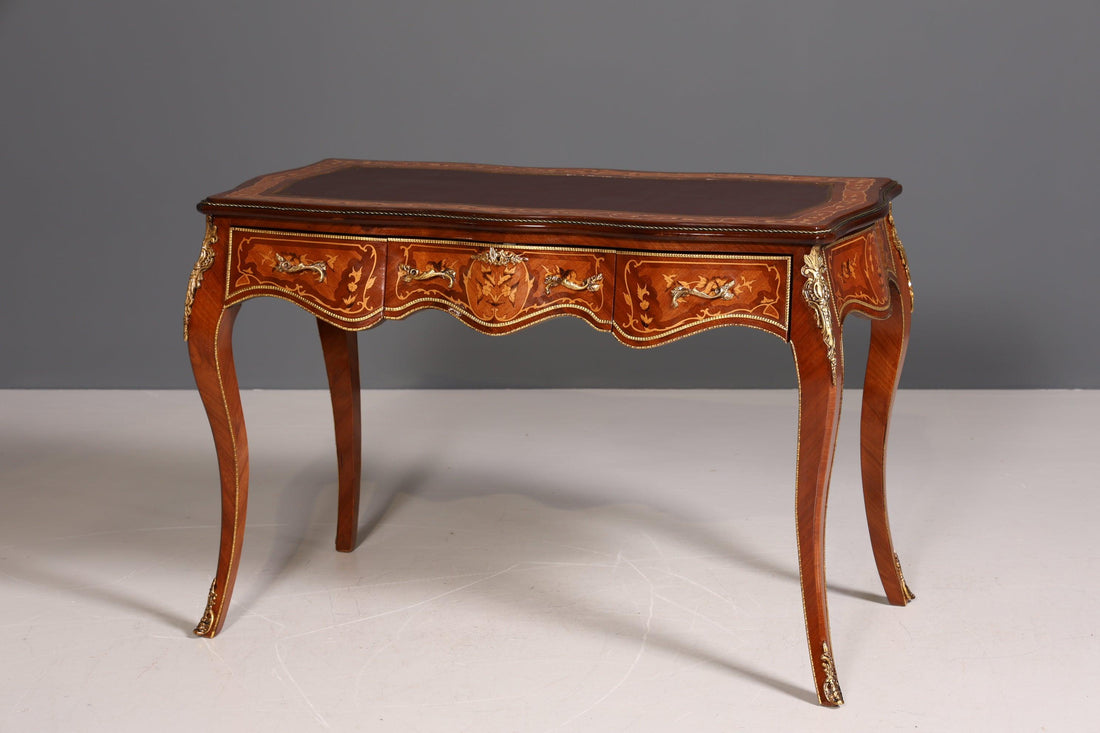 Traumhafter Louis XV Stil Schreibtisch French Desk Antik Stil Bürotisch