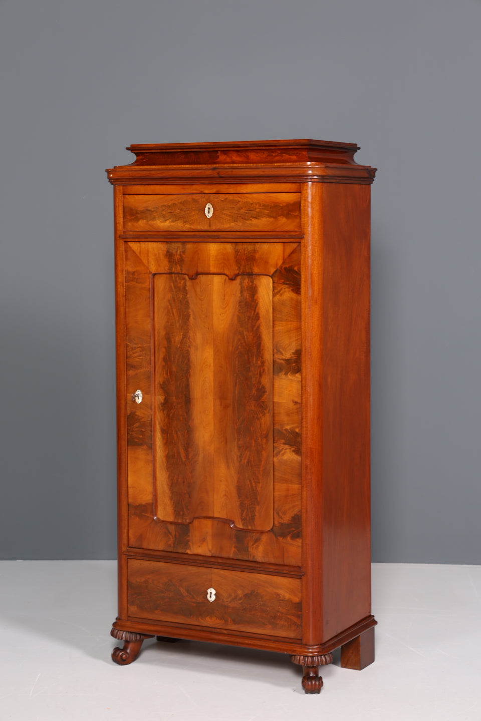 Traumhaftes Louis Philippe Vertiko Gründerzeit Schrank um 1880